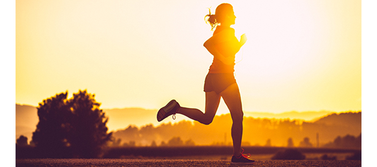 Runner training plan representing cardio and strength balance