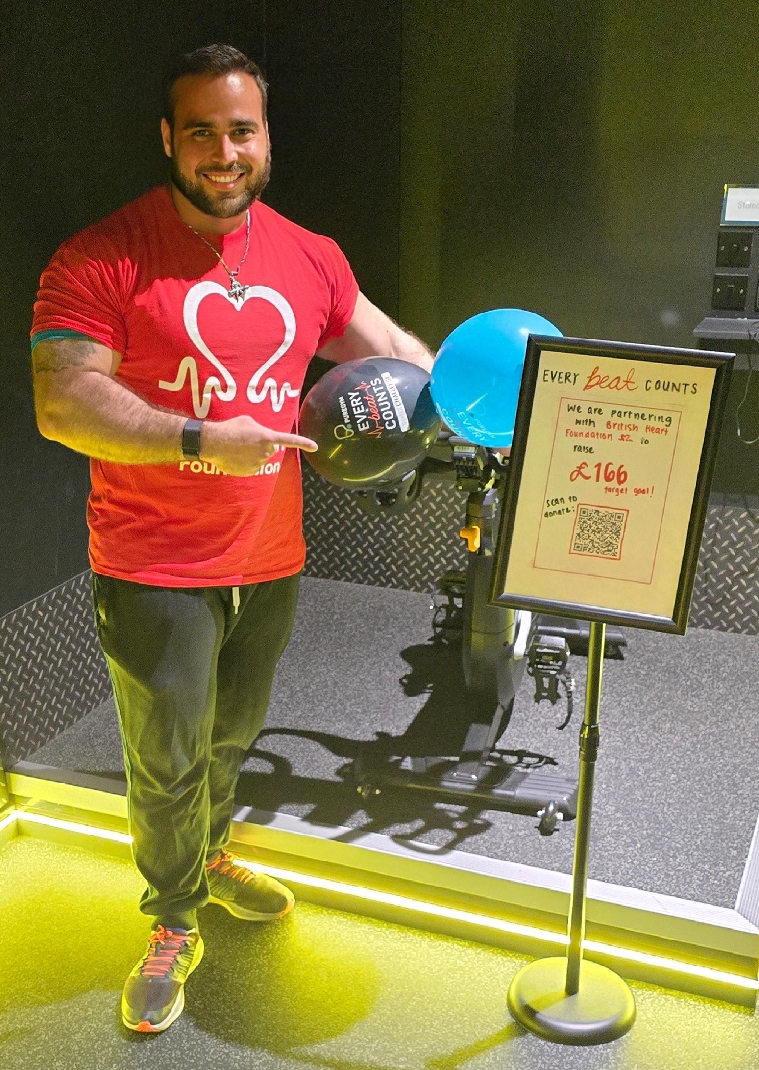 Client sharing fresh progress photos during a coaching call