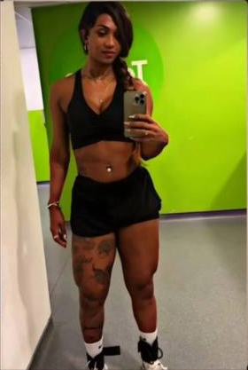 Isabella after her two-year body recomposition